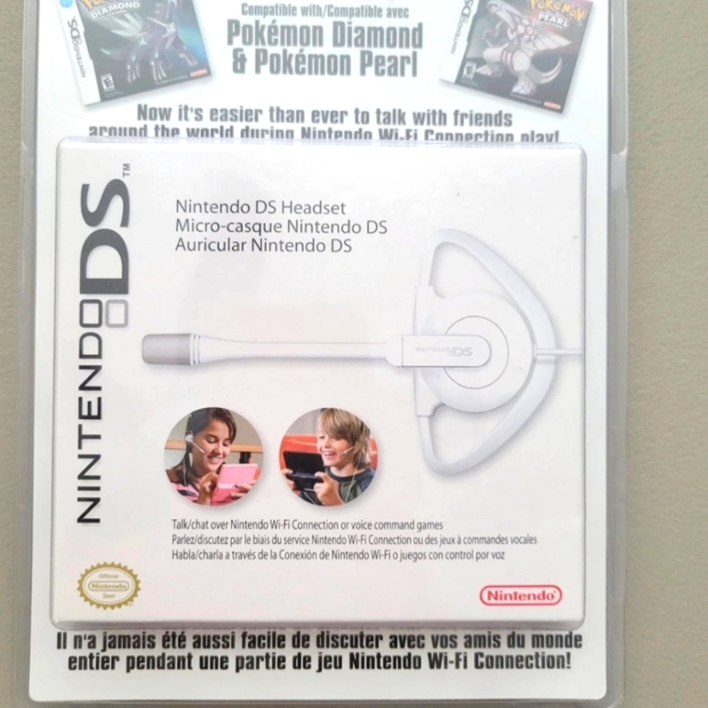 Nintendo DS Over The Ear Wired Headset - Brand New Factory Sealed